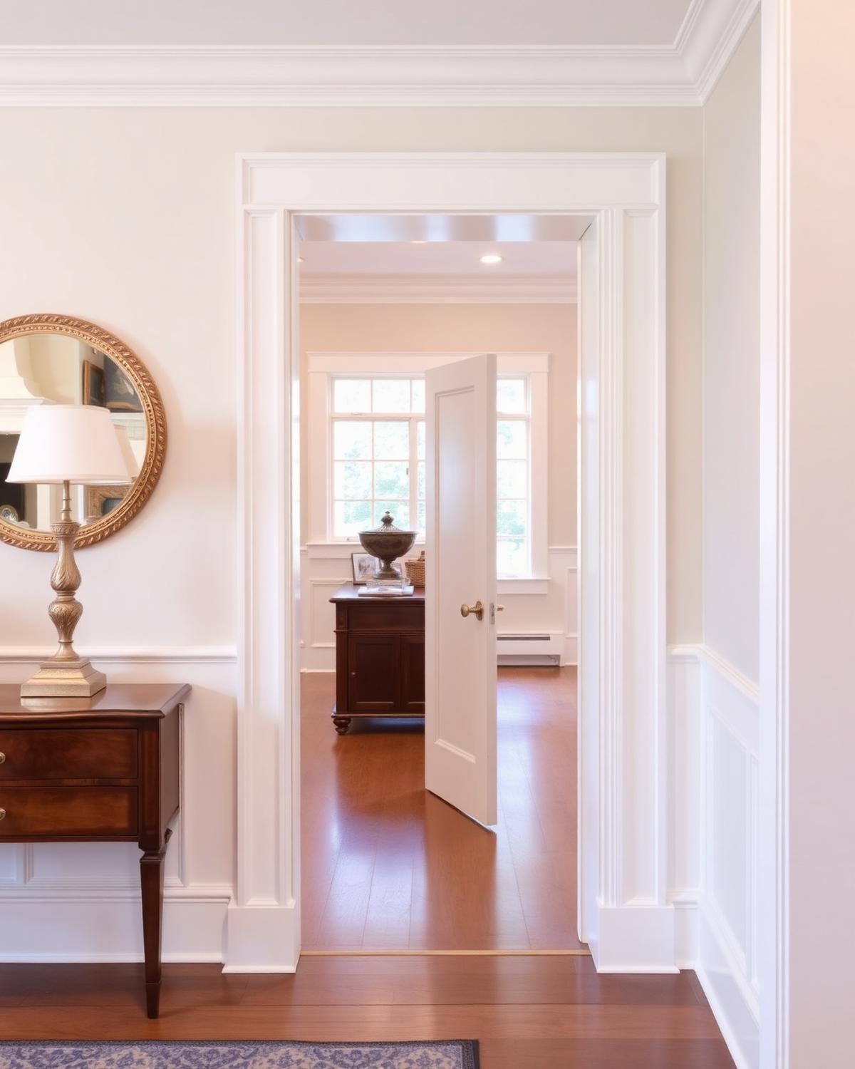 Interior finish carpentry